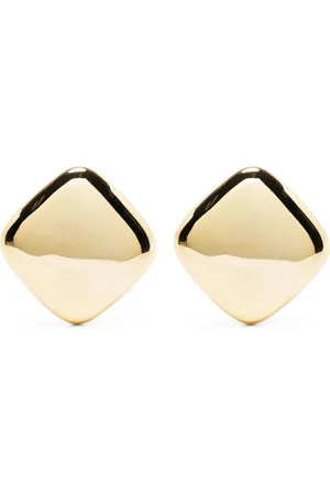 MATÉRIEL by Aleksandre Akhalkatsishvili Rhombus logo-engraved earrings