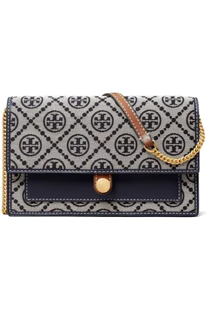 Tory Burch T Monogram chain wallet
