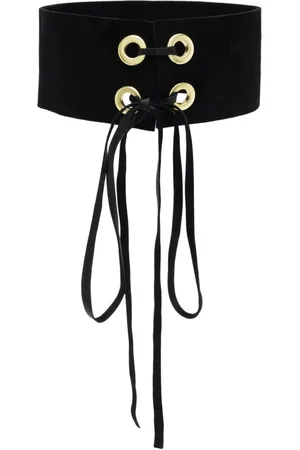 Manokhi Mira 4 leather chocker necklace