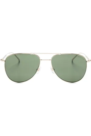 Montblanc Metallic pilot-frame sunglasses