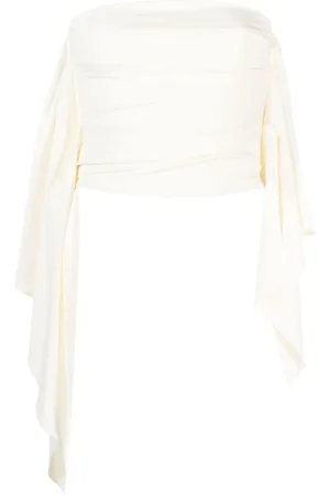 The Attico Donna sleeveless cropped top