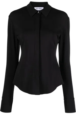The Attico Elton fitted-waistline shirt