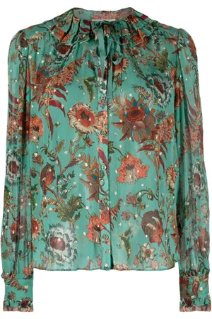 ULLA JOHNSON Pippa floral-print blouse