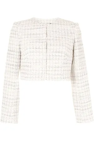 Paule Ka Tweed mini cropped jacket