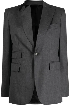 Marina Yee Asymmetric single-breasted blazer