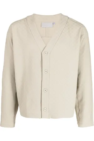 Off-Duty Lais logo-embroidered cardigan