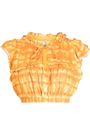 Crop Tops in the color orange for Women on sale - Philippines price