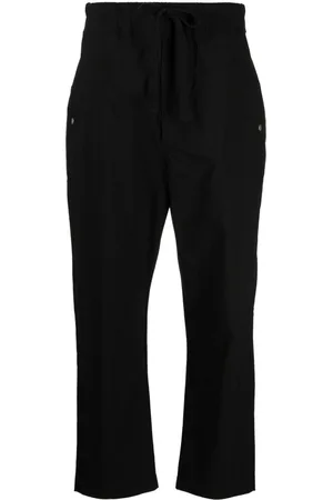 THOM KROM Drawstring cropped trousers