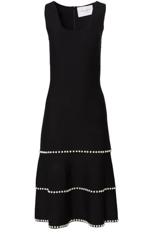 Carolina Herrera Scoop-neck midi dress