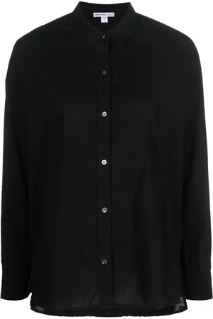 James Perse Long-sleeve cotton shirt