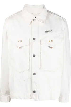 Objects IV Life Logo-print denim jacket