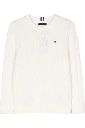Tommy Hilfiger Essential logo-embroidered jumper