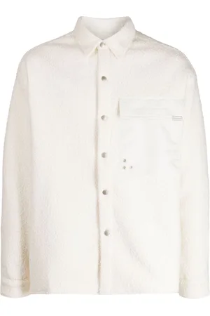 Izzue Eyelet-detail shirt jacket
