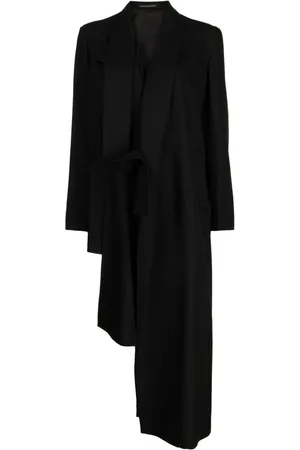 YOHJI YAMAMOTO Deconstructed asymmetric coat