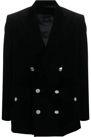 Balmain Double-breasted corduroy blazer