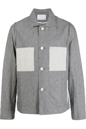 PRIVATE STOCK The Musashi striped shirt jacket
