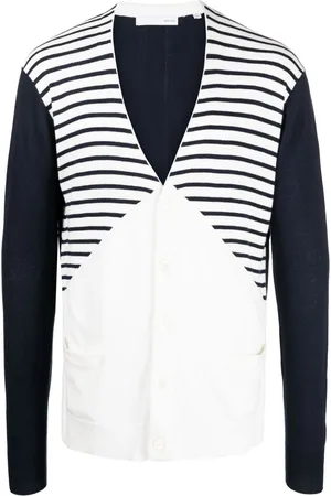 PRIVATE STOCK The Albert stripe-detail cardigan