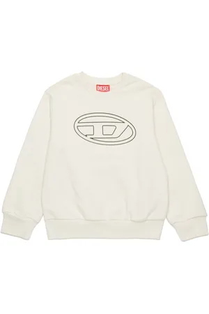 Diesel Oval-D logo-print cotton sweatshirt