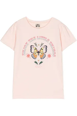 BONTON Butterfly-print cotton T-shirt