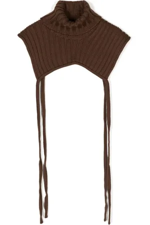Niccolo Pasqualetti Roll-neck ribbed-knit shrug