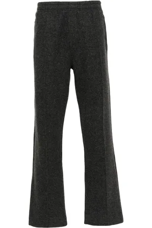 Sunflower Straight-leg mélange trousers