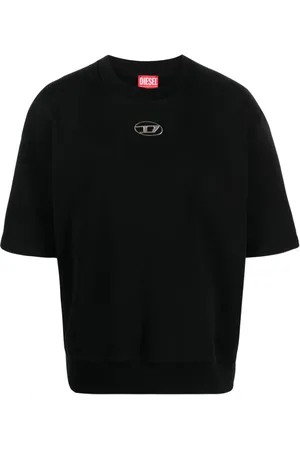 Diesel Oval D logo-plaque cotton T-shirt