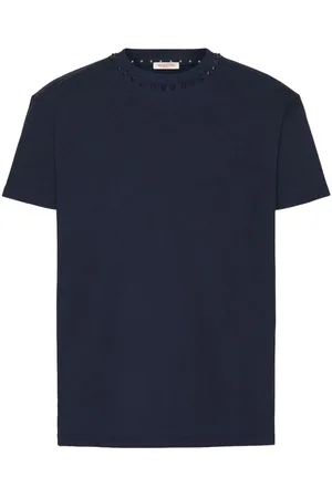 VALENTINO GARAVANI Untitled studded crew-neck T-shirt