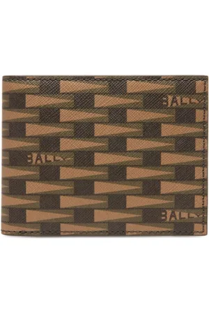 Bally Monogram bi-fold wallet