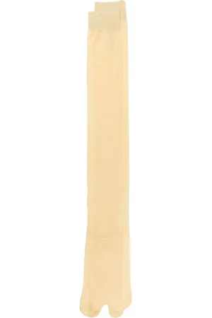 Maison Margiela Tabi silk knee-socks