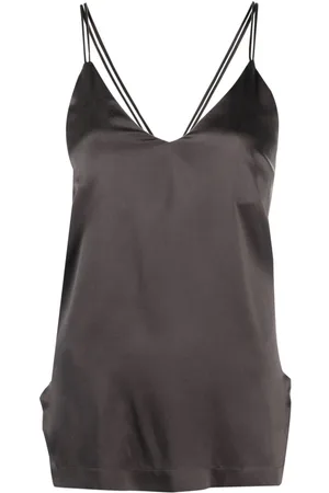 ALYSI Satin silk top
