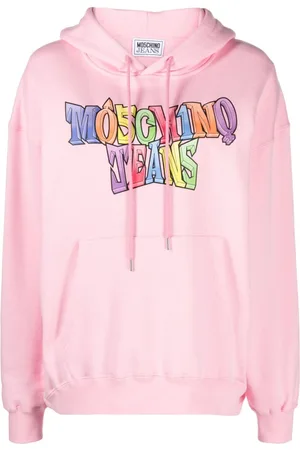 Moschino Logo-print cotton hoodie