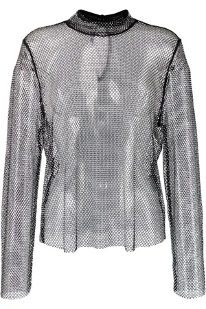 Gestuz YadeGZ crystal-embellished top