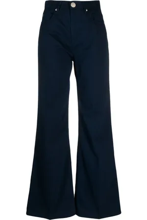 Ami High-waist flared trousers