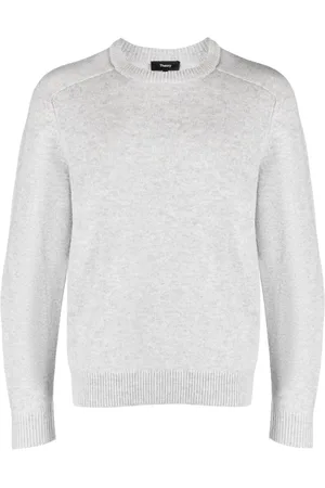 THEORY Morlan ribbed wool blend jumper