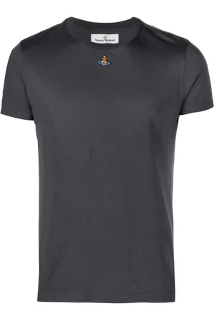 Vivienne Westwood Orb logo-embroidered cotton T-shirt