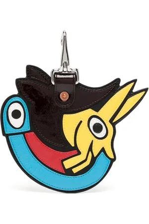 WALTER VAN BEIRENDONCK Rabbit charm leather keychain