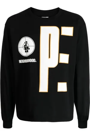 NEIGHBORHOOD X Public Enemy logo-print cotton T-shirt
