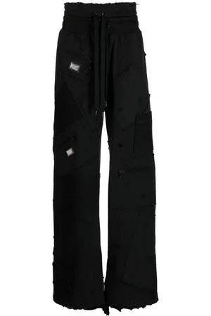 Dolce & Gabbana Patchwork wide-leg track pants