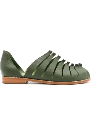 Sarah Chofakian Faustine cut-out sandals