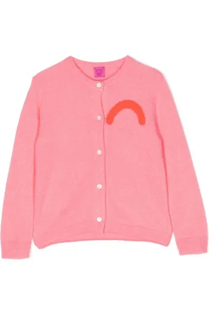 Cashmere In Love Alta intarsia-knit cashmere blend cardigan