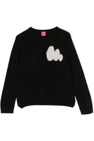 Cashmere In Love Alta intarsia-knit cashmere blend cardigan