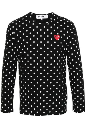 Comme des Garçons Polka dot print T-shirt