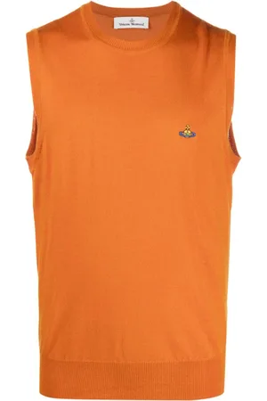 Vivienne Westwood Orb-embroidered wool sweater vest