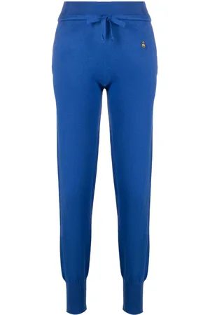 Vivienne Westwood Ocean Orb-embroidered tapered trousers