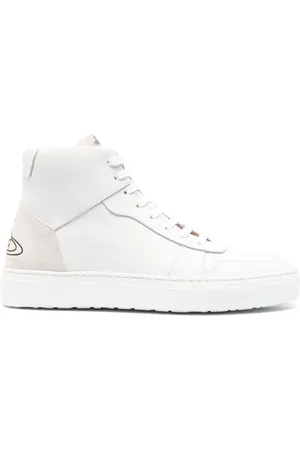 Vivienne Westwood Orb leather high-top sneakers