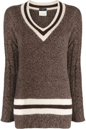 CHANEL 1996 CC wool jumper