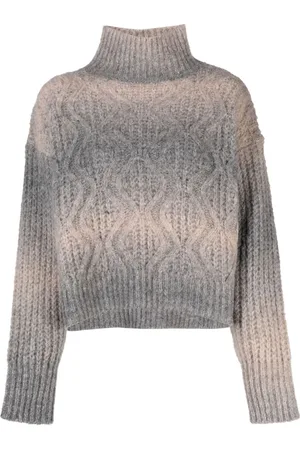 Roberto Collina Gradient ribbed-knit jumper