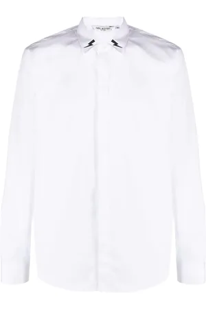 Neil Barrett Bolt-print cotton shirt