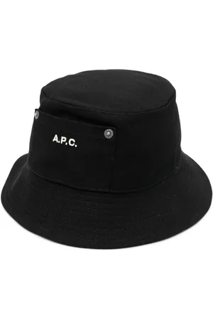 A.P.C. Logo-embroidered cotton bucket hat