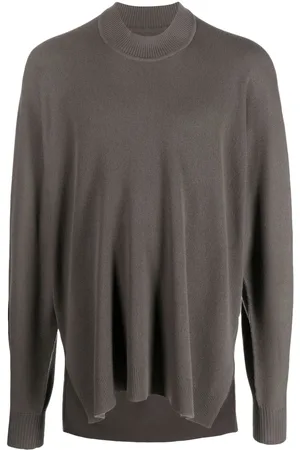 Issey Miyake Stripe-detailing wool jumper